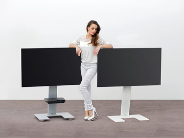 OMEGA - ART111 - Powder coated steel stand by Wissmann raumobjekte - view 2